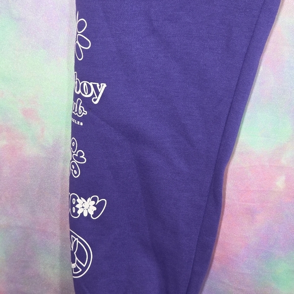 Playboy Purple Playboy Club Jogger Sweatpants Size XXL - Picture 4 of 10